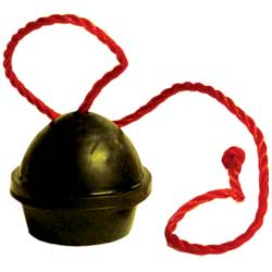 Black Rubber Chalk Holder w/ Cord