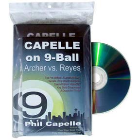 Capelle On 9-Ball: Archer vs Reyes, DVD and Book Capelle On 9-Ball: Archer vs Reyes, DVD and Book