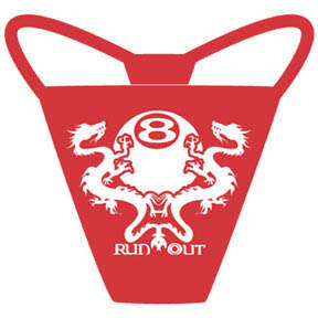 Dragon Red Thong from Run Out