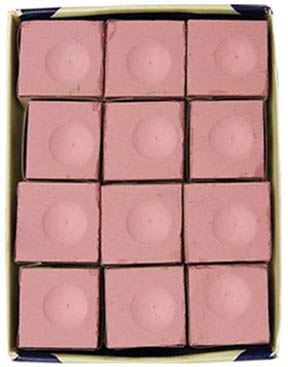 Silver Cup Chalk, Pink, 12 Piece Box
