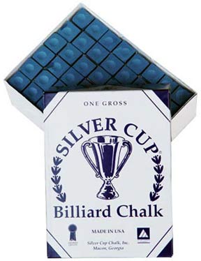 Silver Cup Chalk, Blue, 144 Piece Box Silver Cup Chalk, Blue, 144 Piece Box