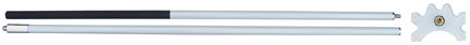 Fiberglass Break-Down Bridge Cue w/Bridge Head Fiberglass Break-Down Bridge Cue w/Bridge Head