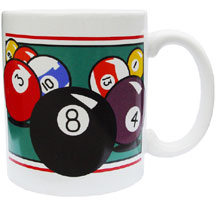 Pool Ball Mug