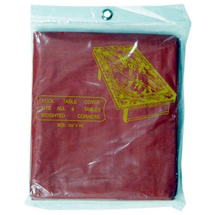 Standard 7 Ft. Pool Table Cover, Red Standard 7 Ft. Pool Table Cover, Red