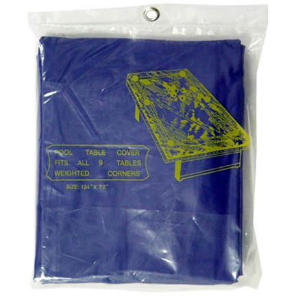 Standard 9 Ft. Pool Table Cover, Blue Standard 9 Ft. Pool Table Cover, Blue