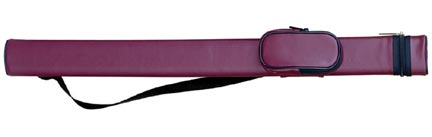Sterling Burgundy Hard Pool Cue Case for 1 Cue