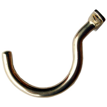 Small Brass Table Hook, Side Mounting Small Brass Table Hook, Side Mounting
