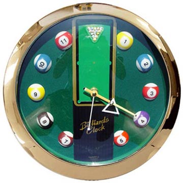 Pool Table Clock Pool Table Clock