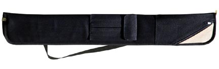 Sterling Black Angora Pool Cue Case for 2 Cues Sterling Black Angora Pool Cue Case for 2 Cues