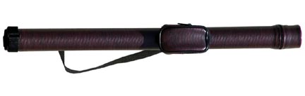 Sterling Round Brown Pool Cue Case for 1 Cue