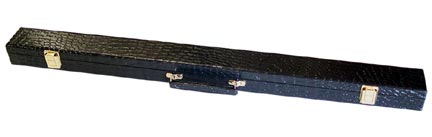 Sterling Black Alligator Box Cue Case for 1 Cue